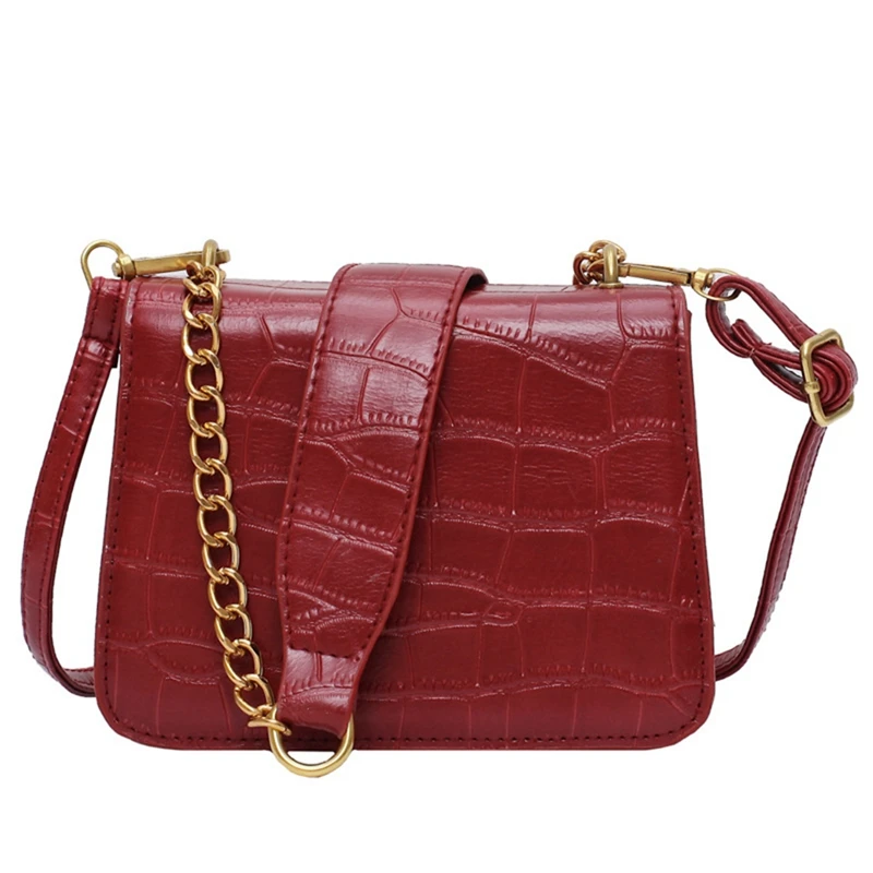 

Retro Alligator Bucket Bags Women Crocodile Pattern Handbag Casual Shoulder Messenger Purse