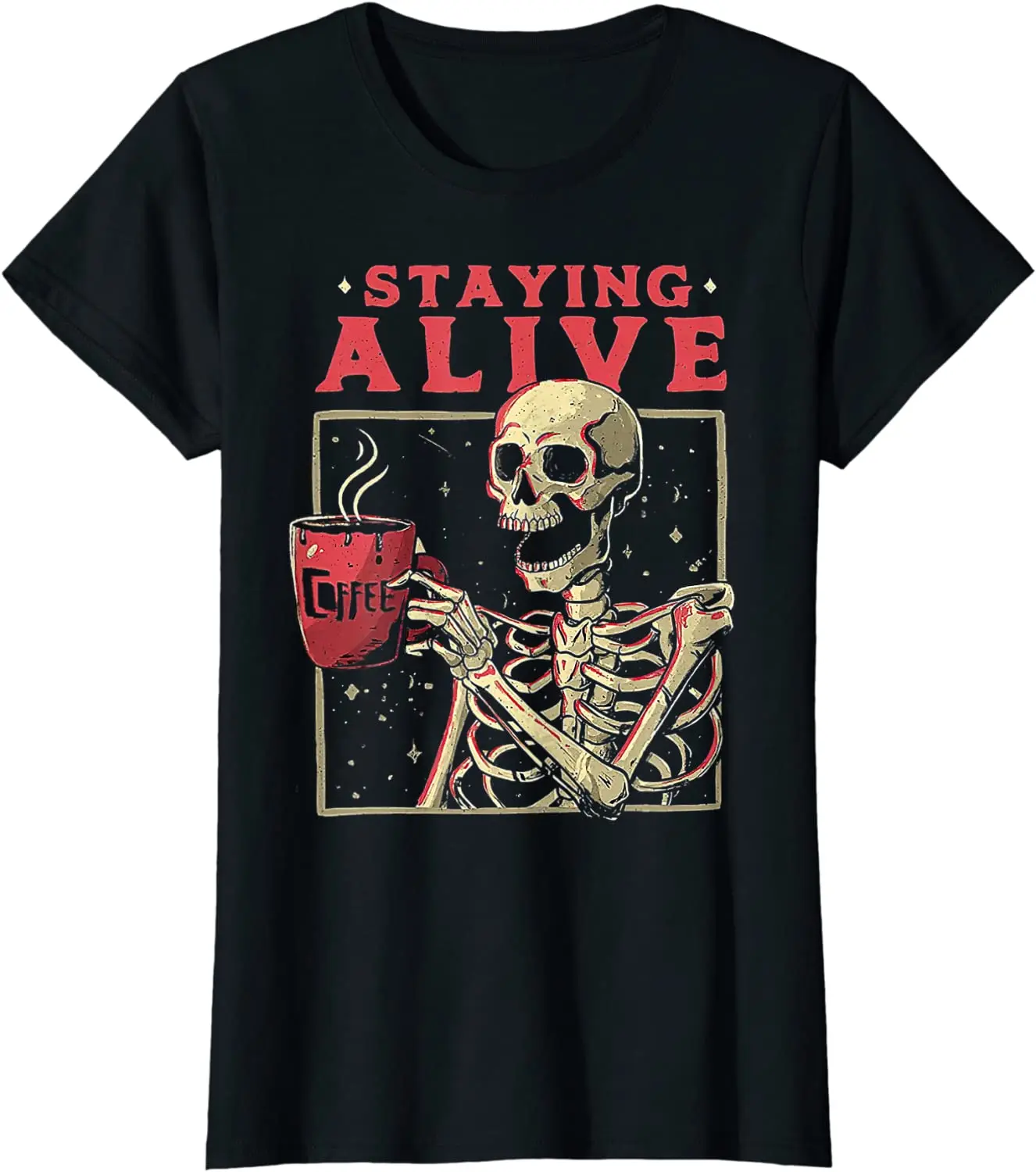 

Забавная футболка с рисунком черепа