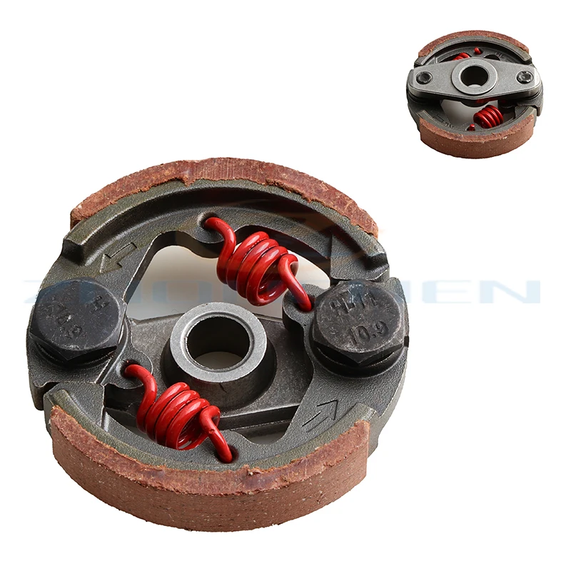 

Racing Heavy Duty 2 Stroke Mini Moto Clutch Pad 43cc 47cc 49cc Engine Pocket Dirt Bike ATV Quad Crosser 4 Wheeler 2 spring