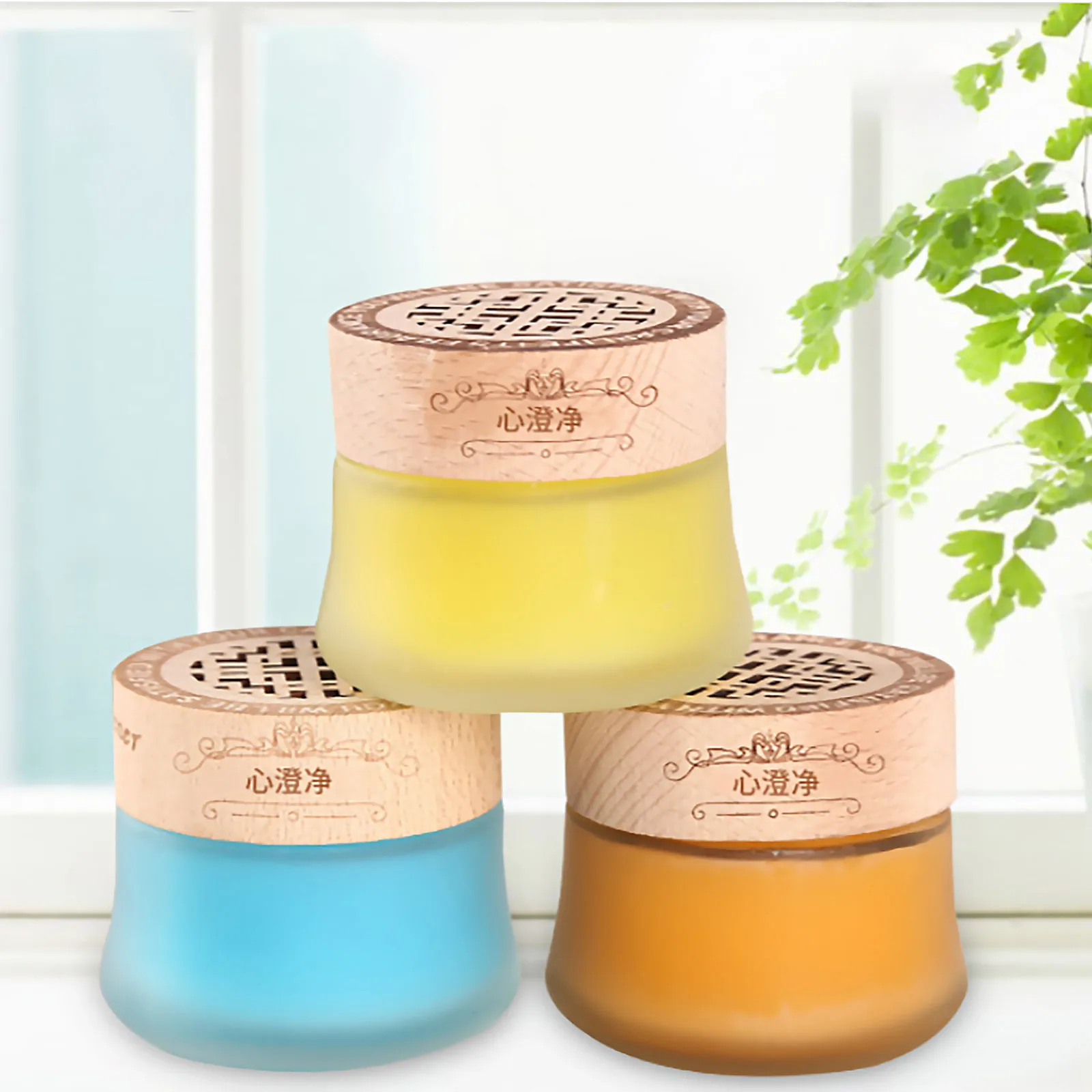 

Scent Air Freshener Car Auto Decor Fruit Flower Indoor Home Bathroom Solid Ornament Decor Fragrance Diffuser