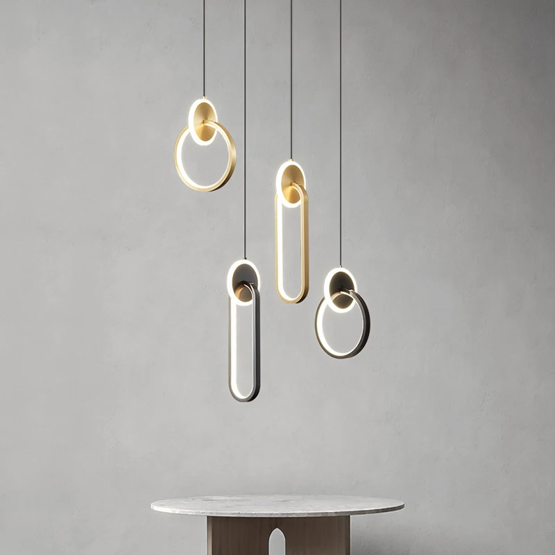 Минималистичные подвесные светильники для прикровасветильник освещения