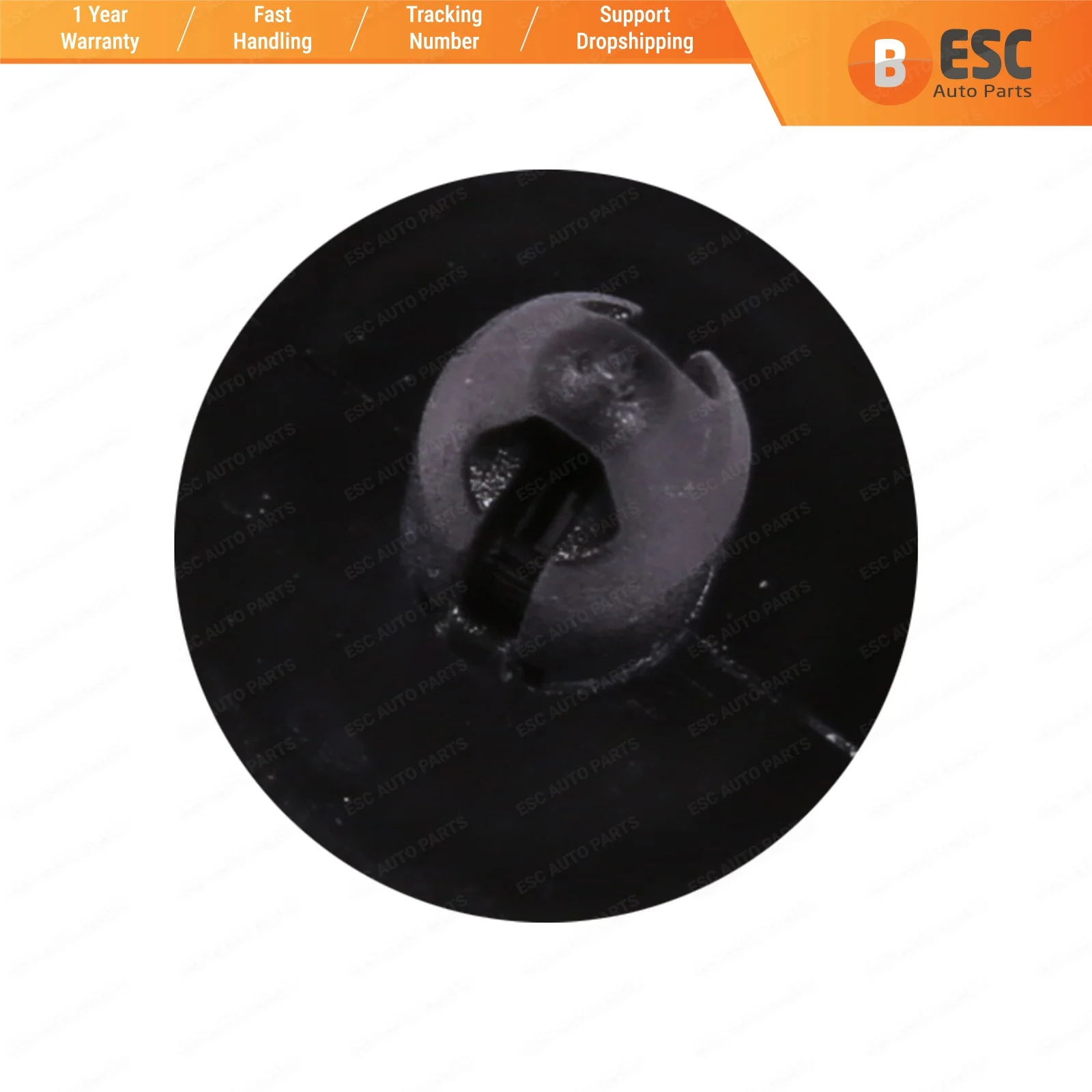 

ESC ECF391 10 Pieces Mudshield Push-type Retainer for Ford : 96SG16K262; 1007932, W703915SSYYB6