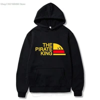 one piece hoodie men japanese anime hoodies mens the pirate king luffy hooded sweatshirt winter autumn fleece pullover youth