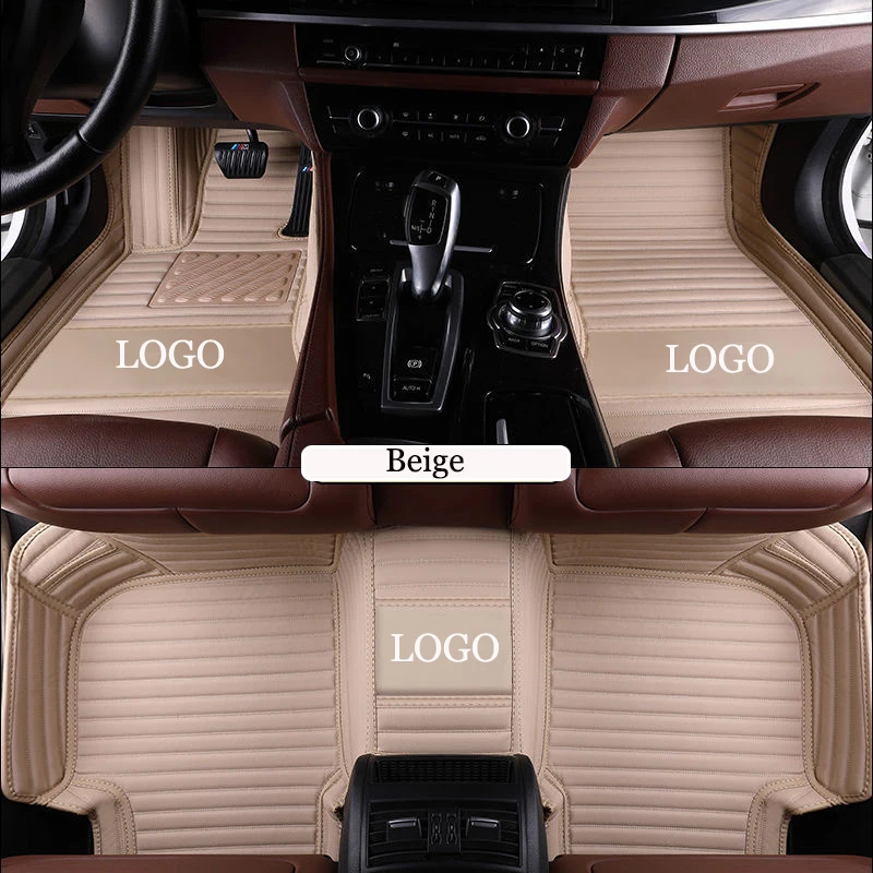 

Custom LOGO Car Floor Mat for VW Passat Alltrack Variant CC Touareg Scirocco Caddy Jetta POLO car Accessories Rugs