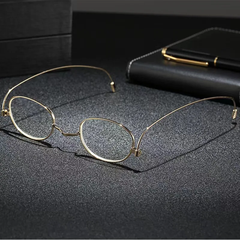 

Anti Blue Round Reading Glasses for Men and Women Fashion Metal Frame Full Rime Reader Eyeglasses +1 +1.5 +2 +2.5 +3 +3.5 +4