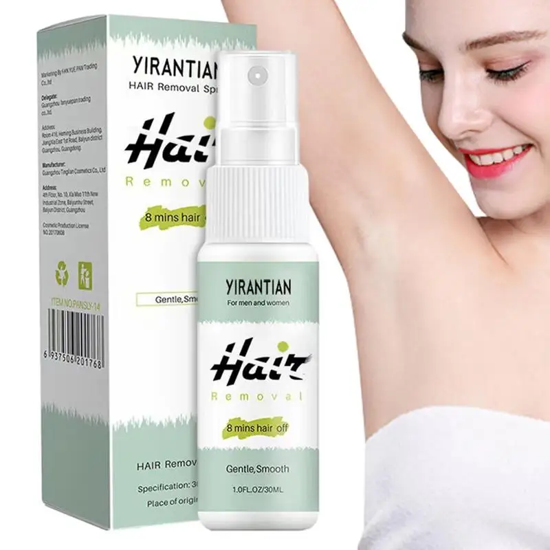 

Armpit Hair Removal Spray Armpit Bikini Hair Depilatory 30ml Effective Mild Long Lasting Hair Remover For Legs Underarm Arm