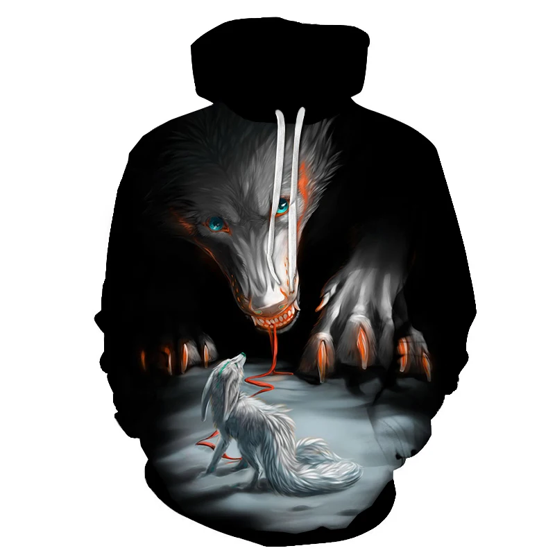 Осенняя новинка Лидер продаж модный персонализированный пуловер с 3D-принтом