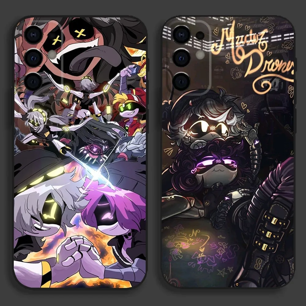 M-Murder D-Drones N V U-Uzi Phone Case For Samsung S24 S21 S22 S23 S30 Ultra S20 Plus Fe Lite Note 10 9 5G Black Soft Cover