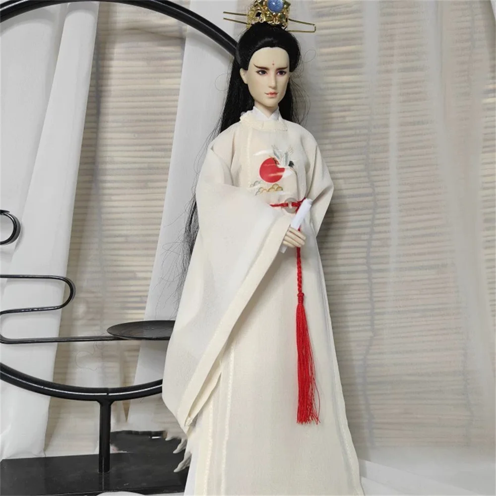 

Chinese Ancient Suit Customize Long Dress 1/6 Scale Male Clothes Dress Hanfu Robe Cosplay Clothes for 12inch Action Figure Toys