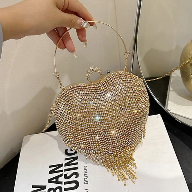 Женские сумки для вечеринок роскошные дизайнерские с бриллиантами женщин 2024