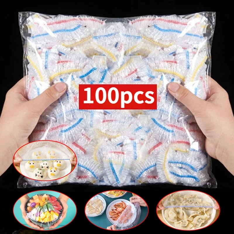 

Storage Bag Food Grade Food Cover Fruit and Vegetable Plastic Wrap Kitchen Storage & Organization Accessories Bags Home Garden