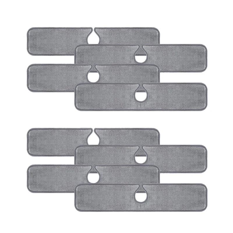 

2X Sink Splash Guard, Faucet Absorbent Mat For Kitchen, Dish Drying Mat Behind Faucet, Drying Pads For Countertop