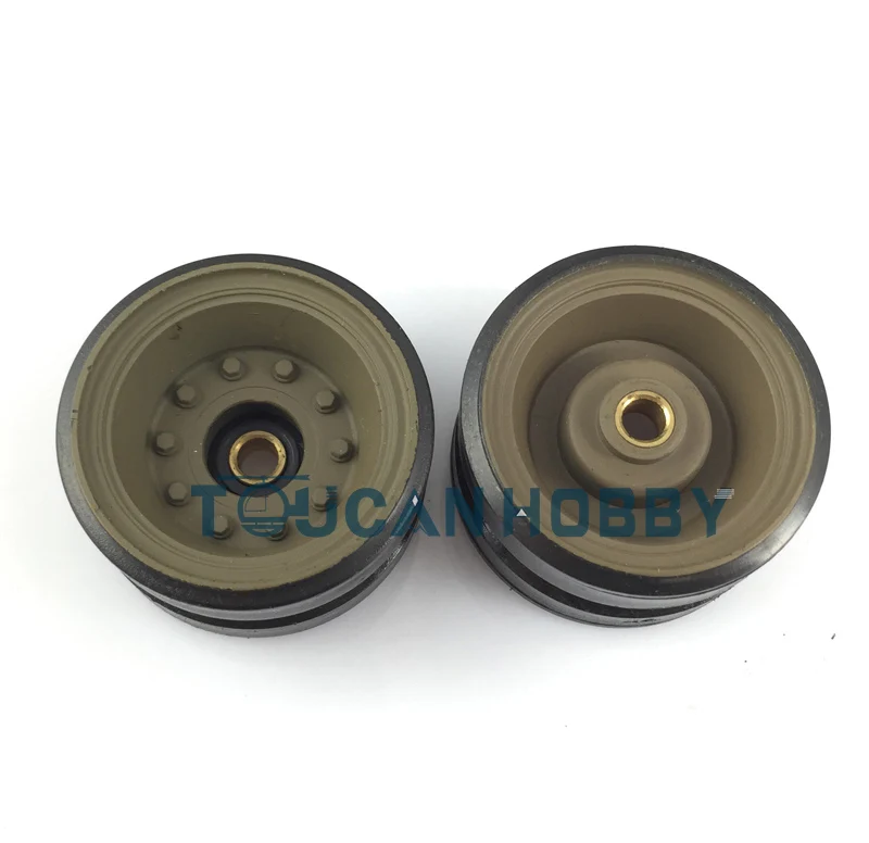 

Heng Long 1/16 One Pair Plastic Idlers For Pershing M26 Tank 3838 TH00216