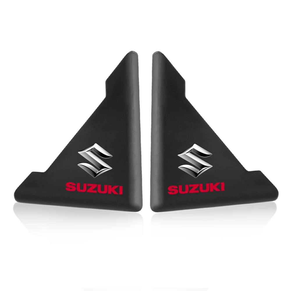 

2 шт., угловая крышка для двери автомобиля, защита от столкновений, дверной бампер, наклейка против царапин для Suzuki Swift Jimny Liana Samurai Baleno SX4