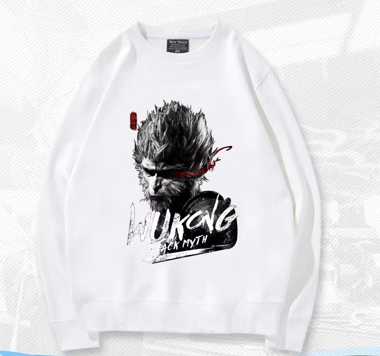 Игровой черный миф Wukong Qitian большой шалфей периферическая одежда свитер