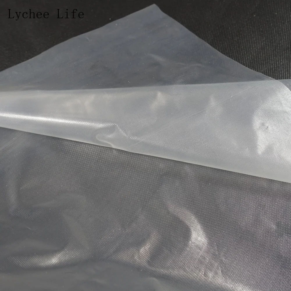 Lychee Life 35U 1 ярд Водорастворимая вышивальная подкладка для шитья с помощью утюга