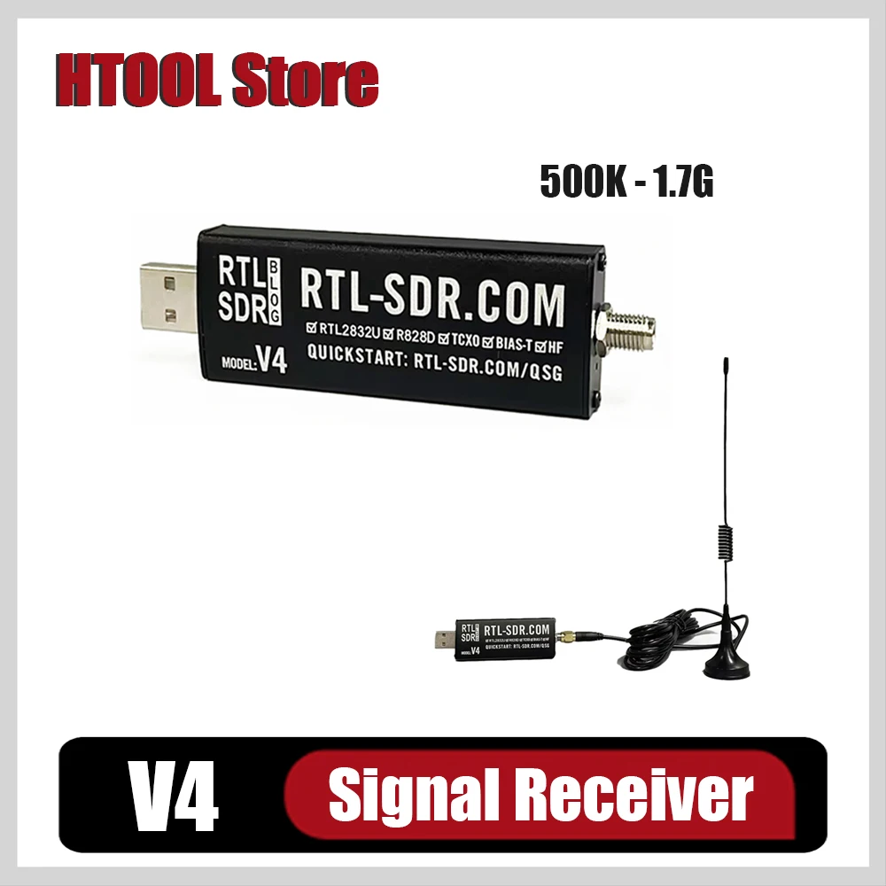 

HTOOL SDR-V4 программно-определяемое радио
