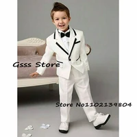 wedding tuxedo boys white formal suit 2 piece party dresses kids blazer set fashion jacket pants set %d0%ba%d0%be%d1%81%d1%82%d1%8e%d0%bc %d0%b4%d0%bb%d1%8f %d0%bc%d0%b0%d0%bb%d1%8c%d1%87%d0%b8%d0%ba%d0%b0