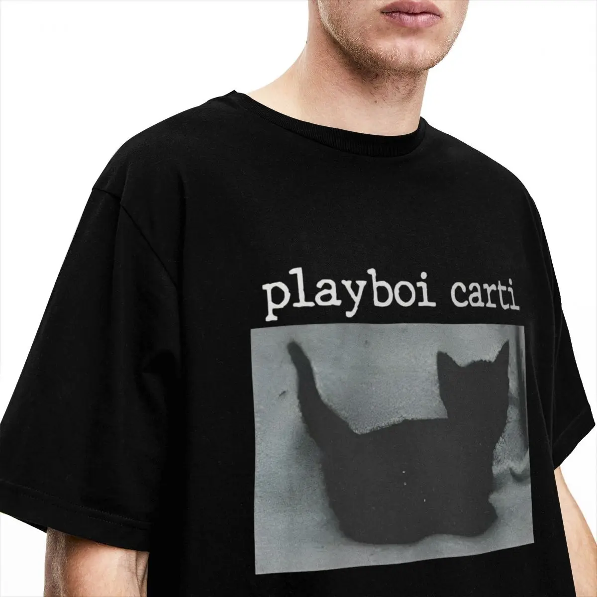 Футболка Playboi Carti для мужчин и женщин новинка рэпера футболка из 100% хлопка с