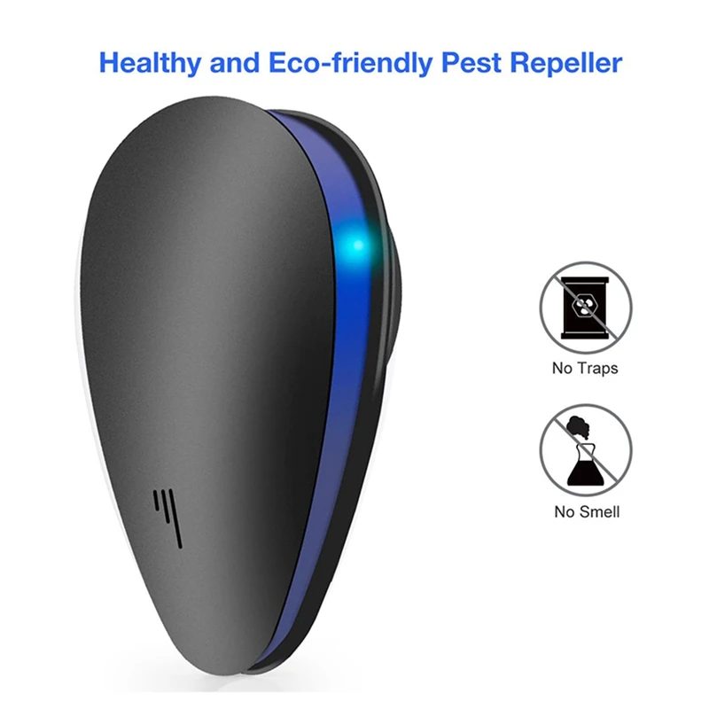 Ультразвуковой отпугиватель вредителей X6 Units Repellent Plug для мышей крыс пауков