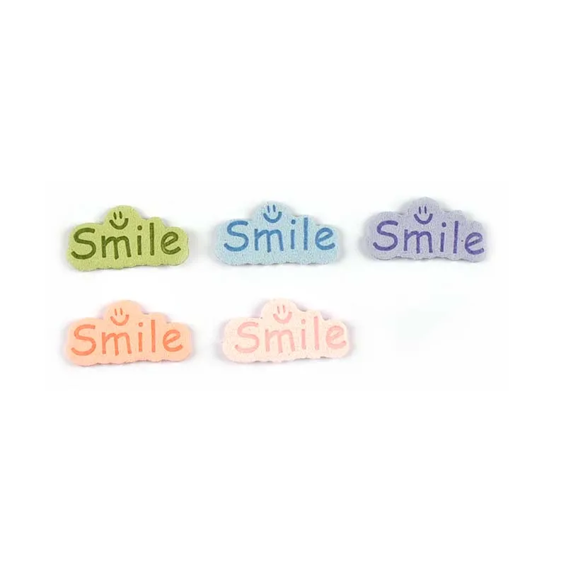 Кожаные этикетки &quotSmile" 30 шт.