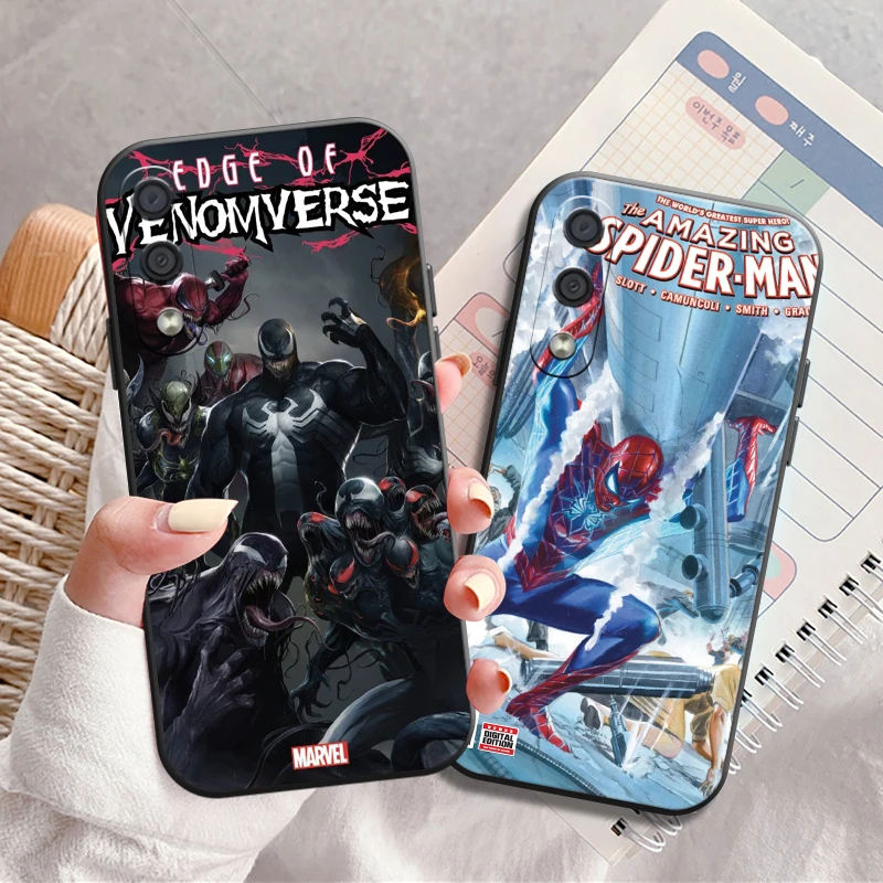 

Популярный чехол для телефона Marvel для Samsung Galaxy S8 S8 PLus S9 S9 Plus S10 S10E S10 Lite 5G Plus, силиконовый мягкий черный Чехол