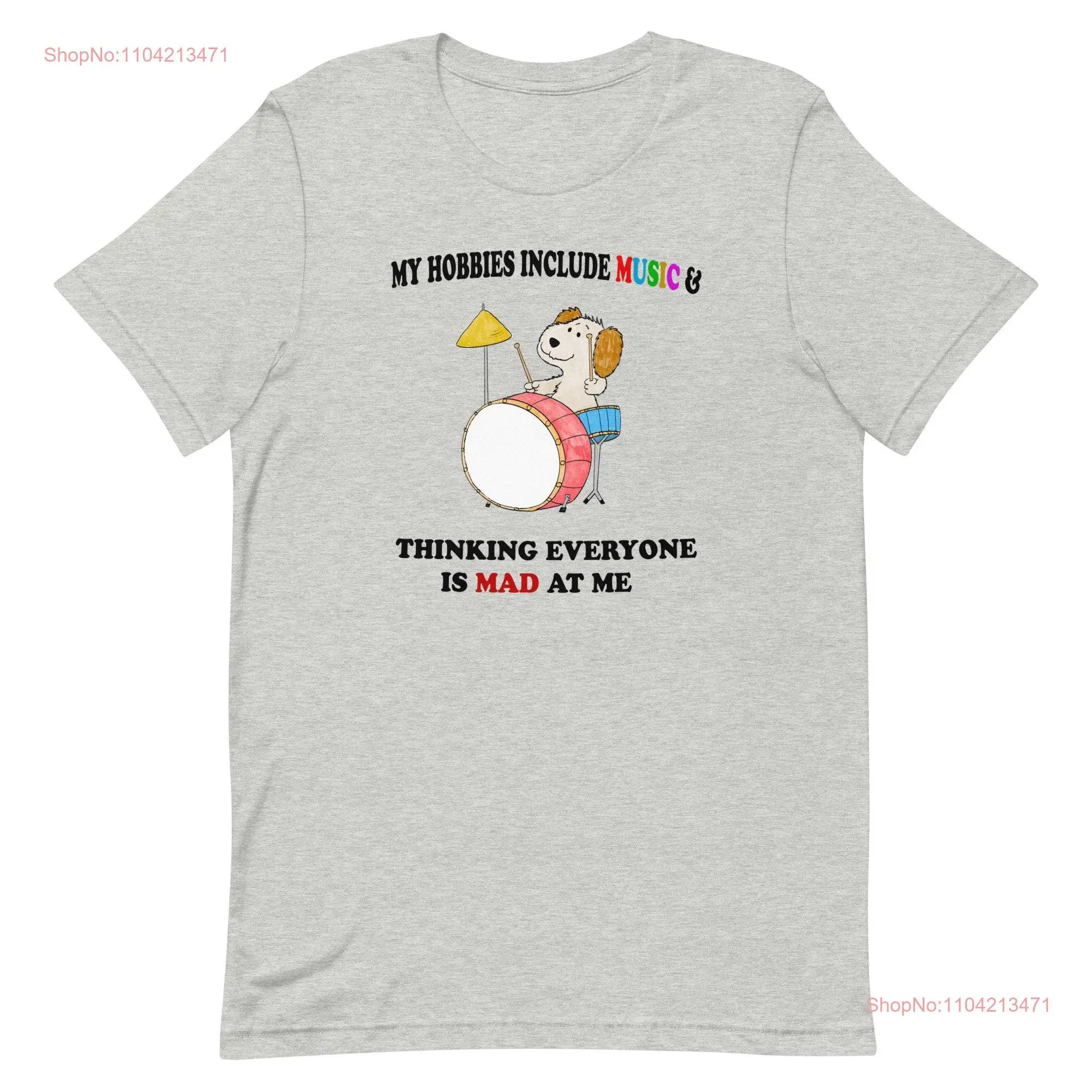 Футболка Mad Music с длинными или короткими рукавами