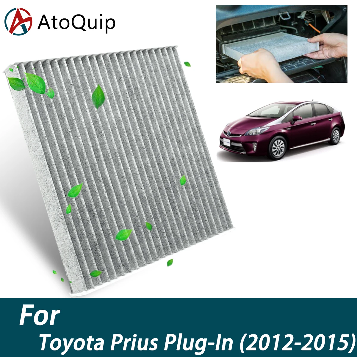Воздушный фильтр в салон автомобиля для Toyota Prius Plug-In 2012-2015 Auto ФИЛЬТРЫ из
