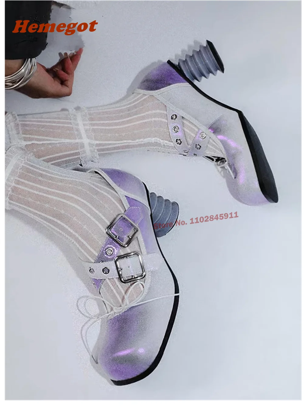 Туфли-лодочки женские с квадратным носком туфли-лодочки перекрестной пряжкой