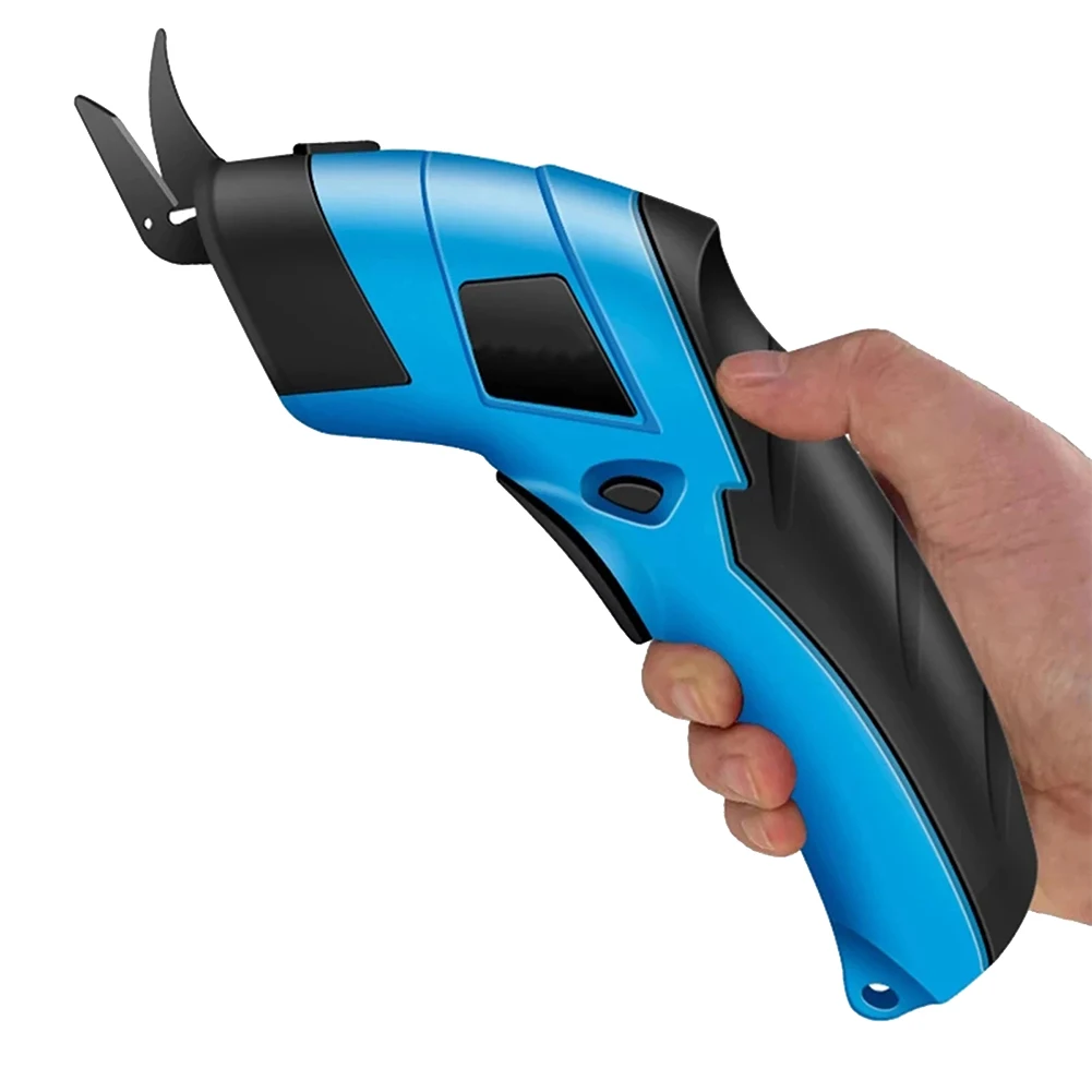 

Rechargeable Electric Scissors 1300MAH Wireless Cutter Cloth Carpet PVC Leather Cutting Tools Cordless Sewing Shear Doubl Blade