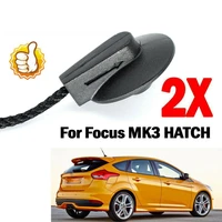 2x for ford focus mk3 12 18 parcel shelf load luggage cover blind strap string clip rubber care easy installation car parts
