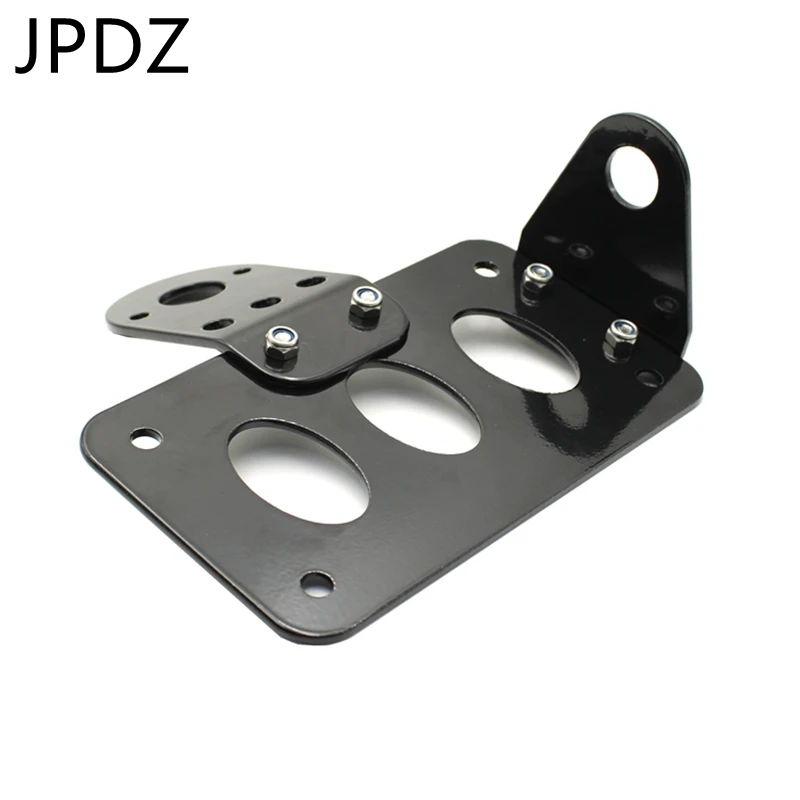 

Motorcycle Side Mounted Tail Light Frame License Plate Bracket Retro Motorcycle Accessories for Sportster Bobber Chopper