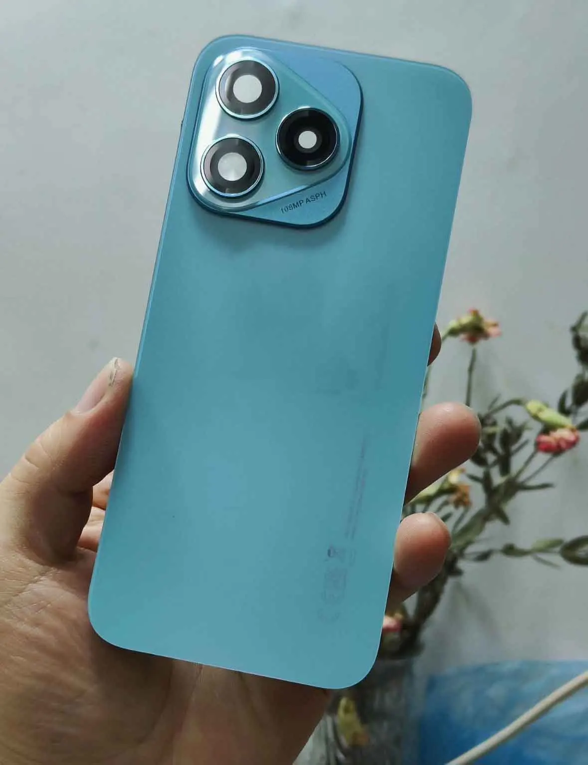 Фото Задняя крышка (корпус) ААА+ качества для Honor 400 Lite, крышка батарейного отсека ABR-NX1, ABR-N31C1, запасные части для задней панели/корпуса №4