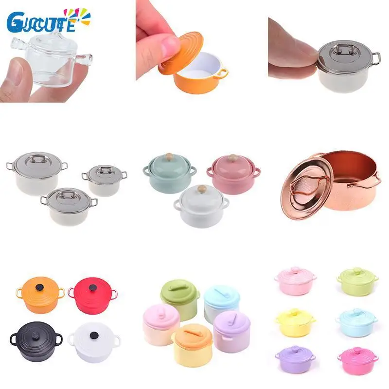 Миниатюрные аксессуары для кукольного домика миниатюрная суповая кастрюля