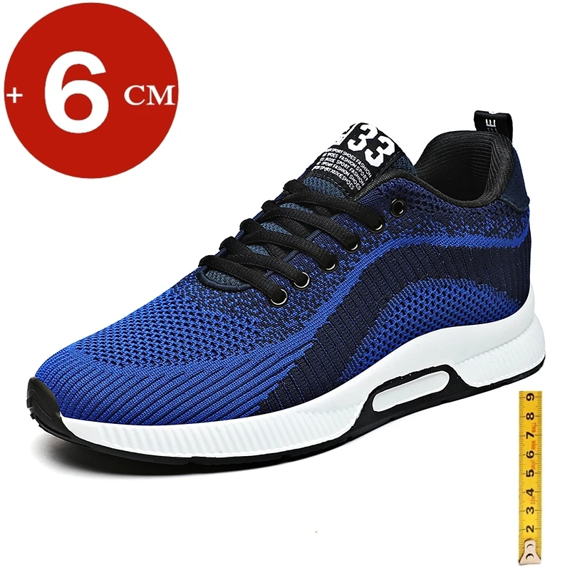 

Elevator Shoes Height Increase Shoes for Men Sneakers Tall Heightening Shoes Height Shoes Height Increasing Shoes Insole 6CM