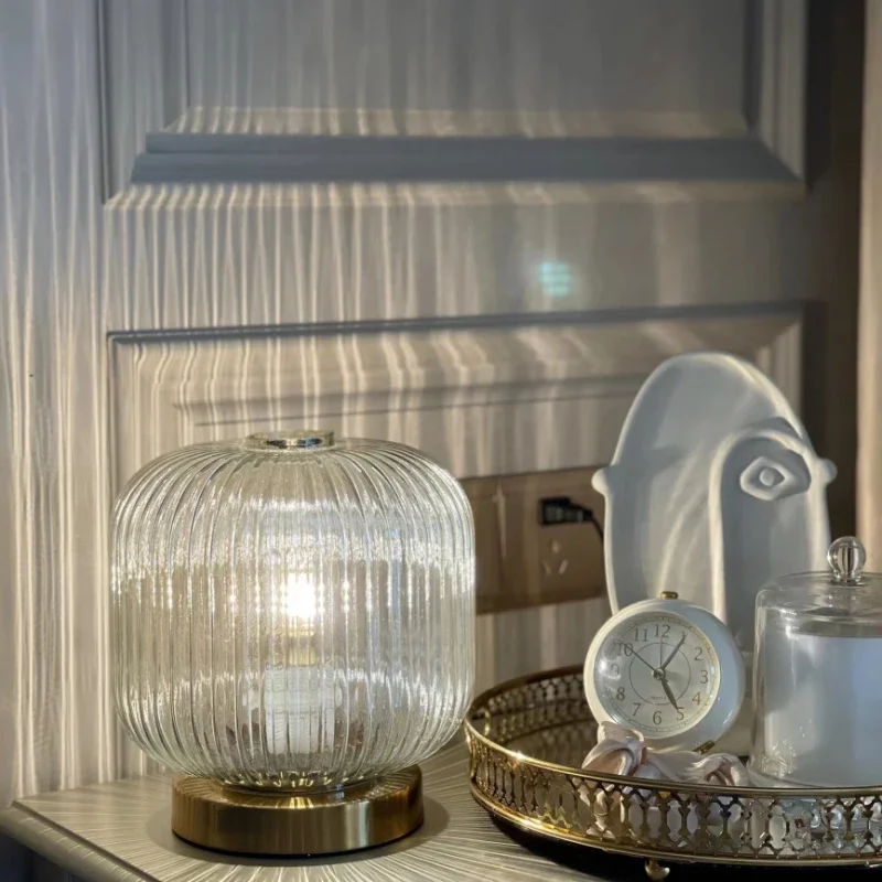 Лампы в скандинавском стиле настольные лампы для спальни прикроватной тумбочки