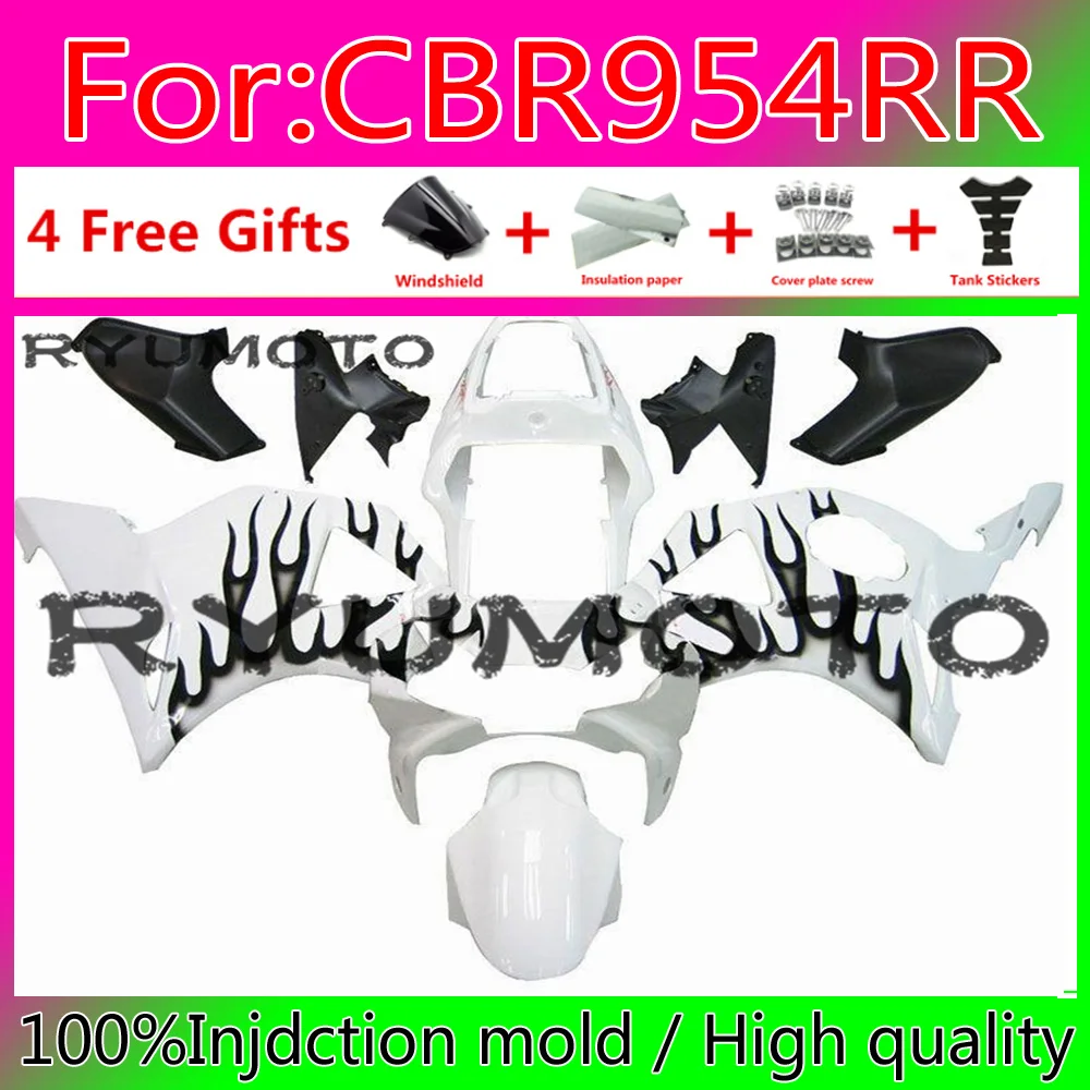 ABS новый комплект обтекателей для HONDA 2002 2003 CBR900RR CBR954RR 02 03 CBR 900CC 954 900 954RR CBR900 CBR954 RR