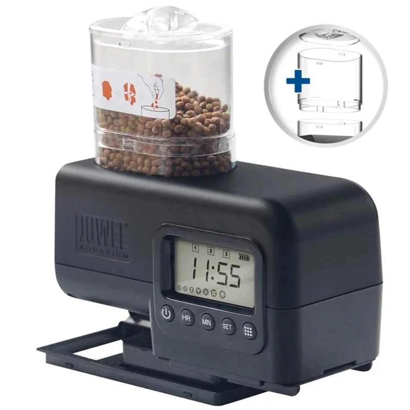 JUWEL-alimentador electronic dispensador de alimentos, temporizador Particular, a prueba de humedad, múltiple, Flexible, Quantif