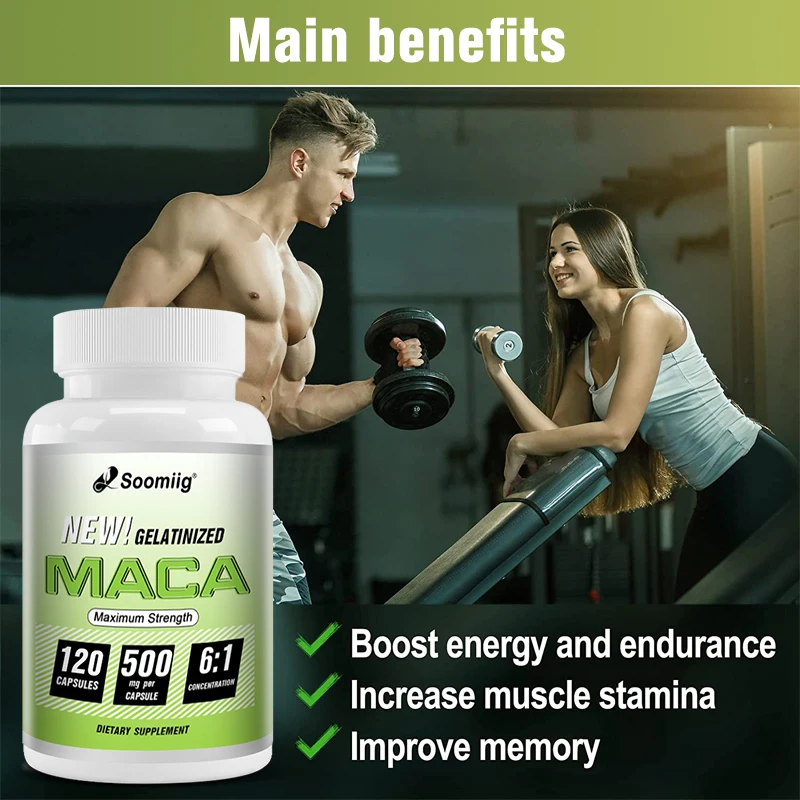 

Natural Male Enhancement - Help Boost Energy, Performance, Stamina, Mood - Relieve Fatigue, Burnout - Men's Health Supplements