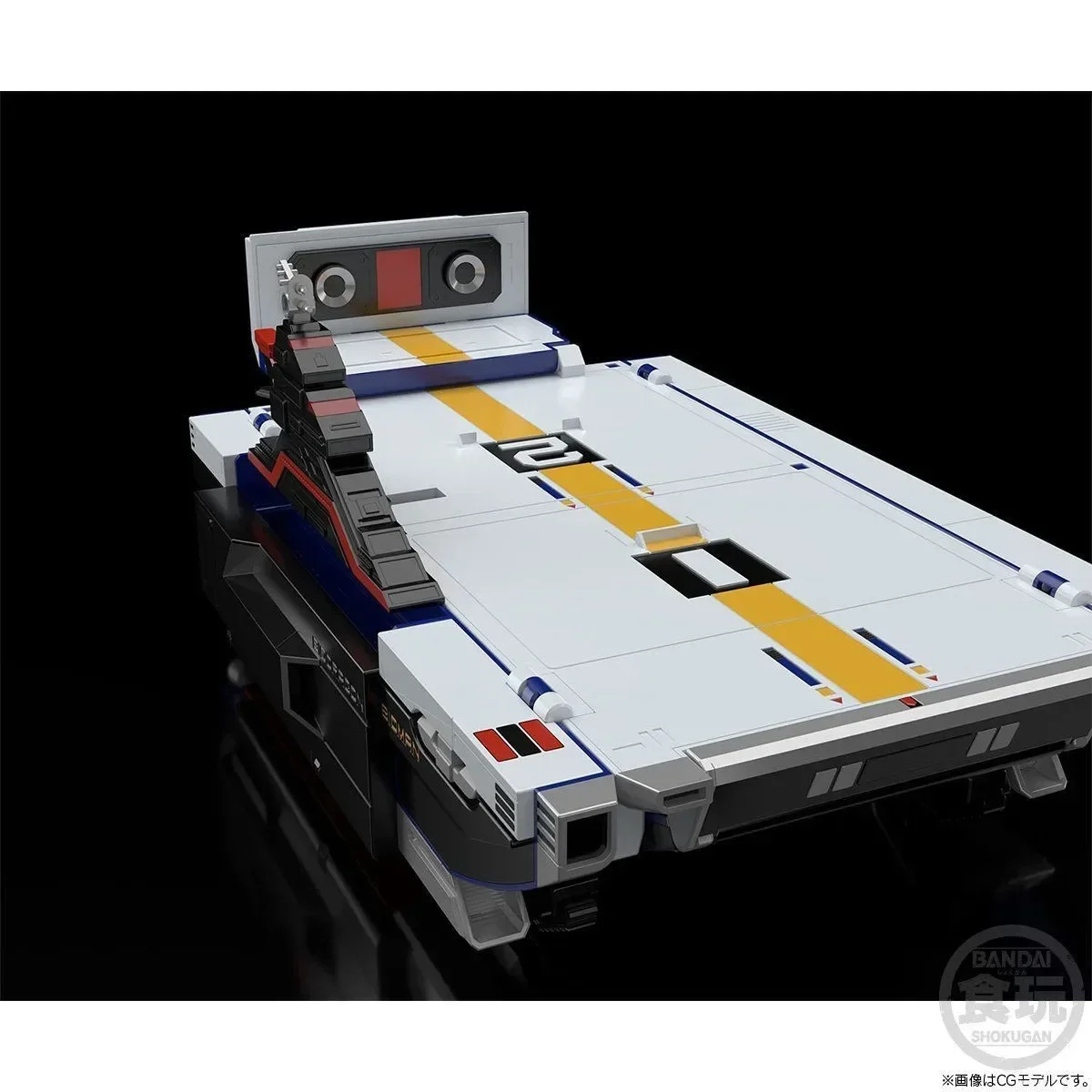 Фото Предпродажа, оригинальная переиздание Bandai Choudenshi Bioman Bio Dragon Base, Коллекционная сборная модель, игрушки gundam lol surprise №2