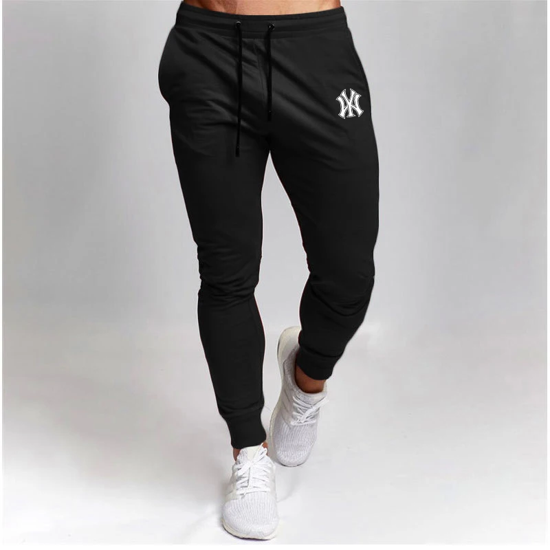 

Casual Pants Men's Jogger Sweatpants Large Size Elastic Waist Sports Casual Trousers Loose Fitness Clothes Spring Thin Section