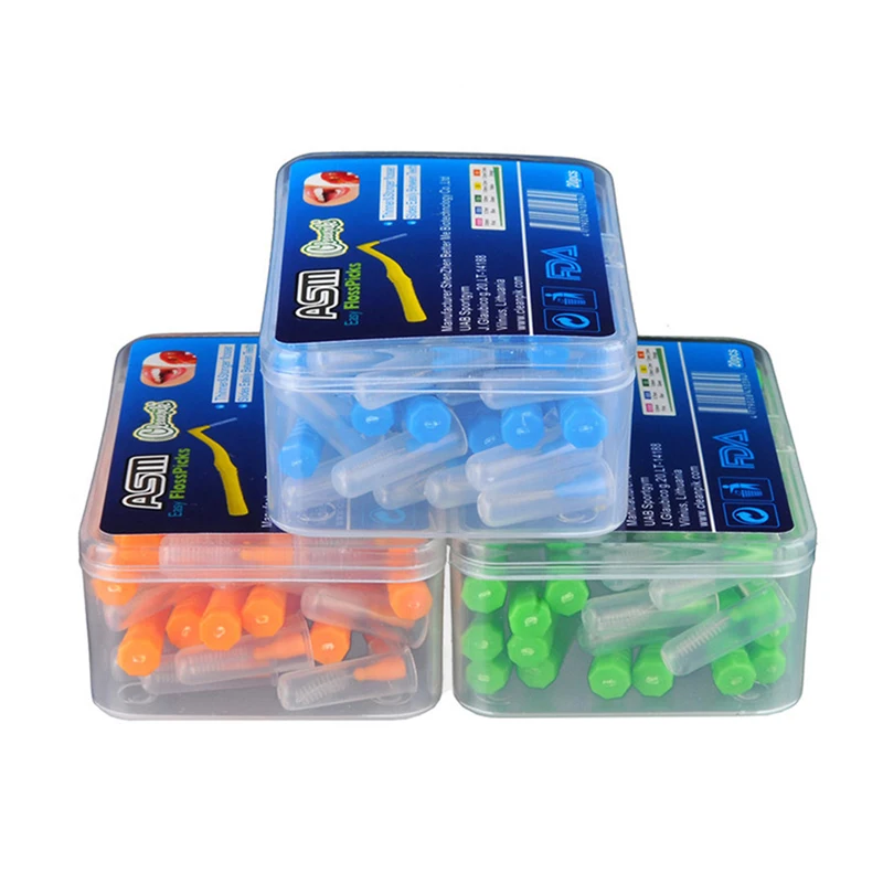 

20 шт., Ортодонтические зубные щётки