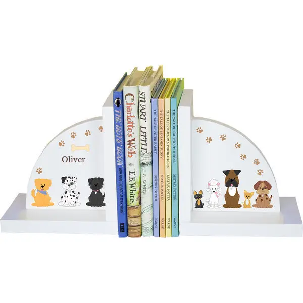 Персонализированные детские книжки с изображением коричневых собак