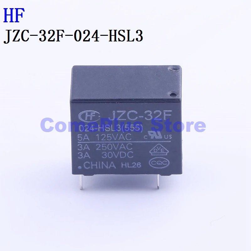 

5PCS JZC-32F-024-HSL3 JZC-32FA-012-HS2 HF Power Relays