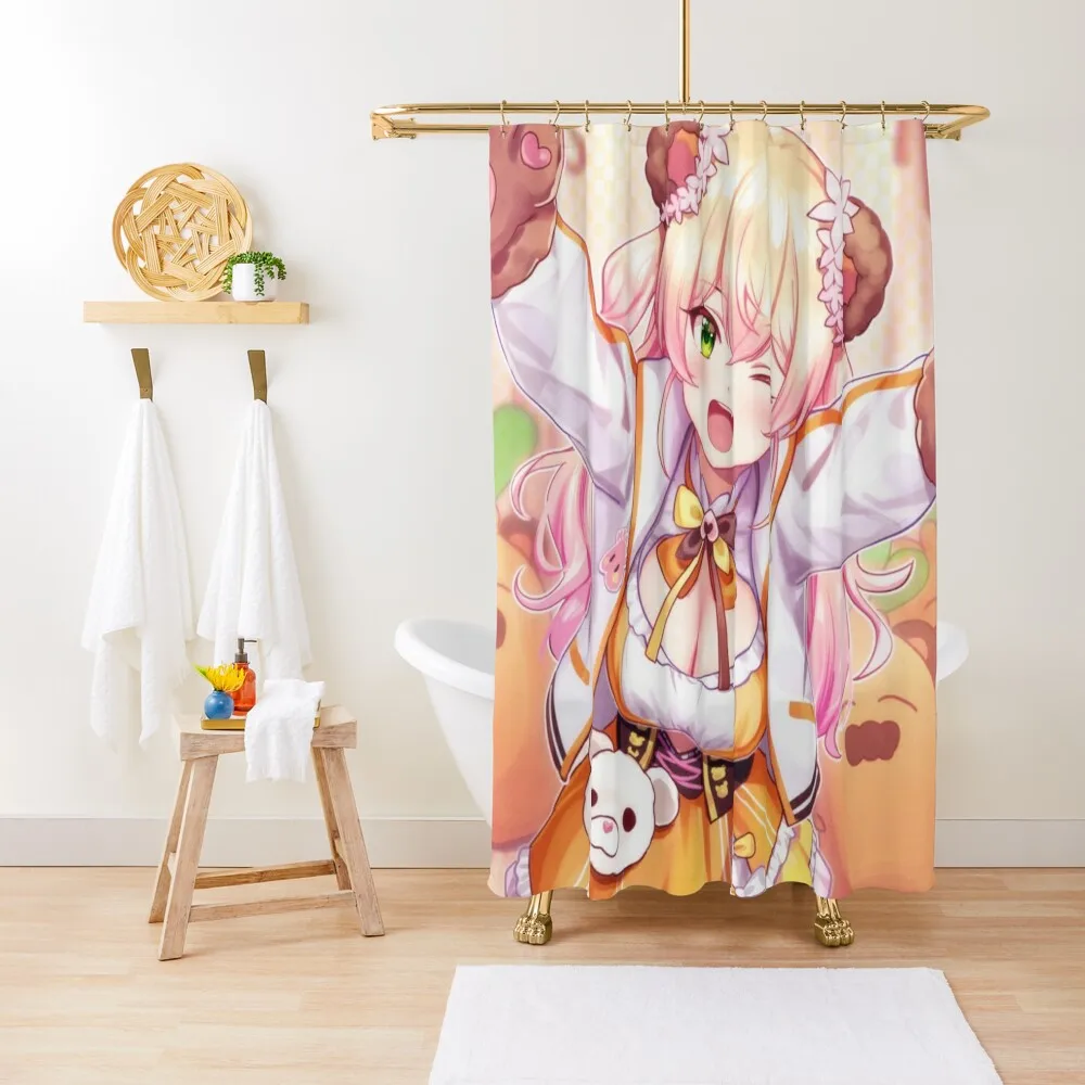 Momosuzu Nene душевая занавеска роскошная для ванной комнаты Водонепроницаемая