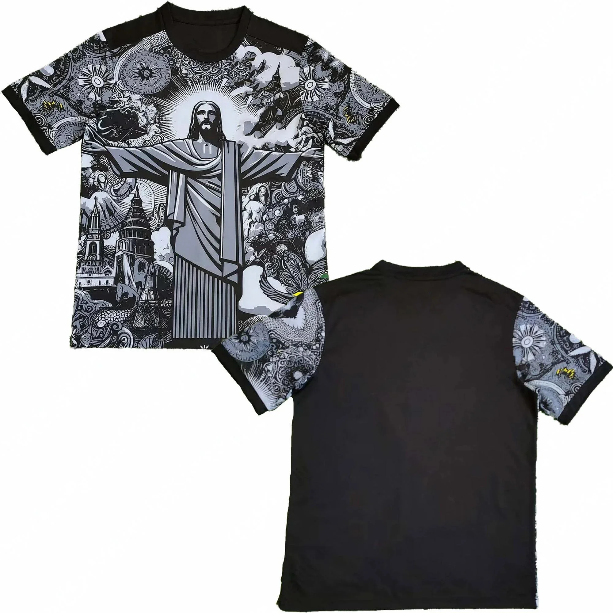 Футболка Jesus Has Your Back Джиу-джитсу