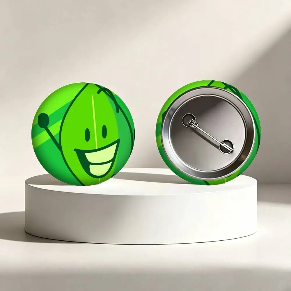 Фото W-Web Animation B-BFDI 25 32 44 58 75 мм значки, персонализированные круглые броши, аксессуары, подарок №4