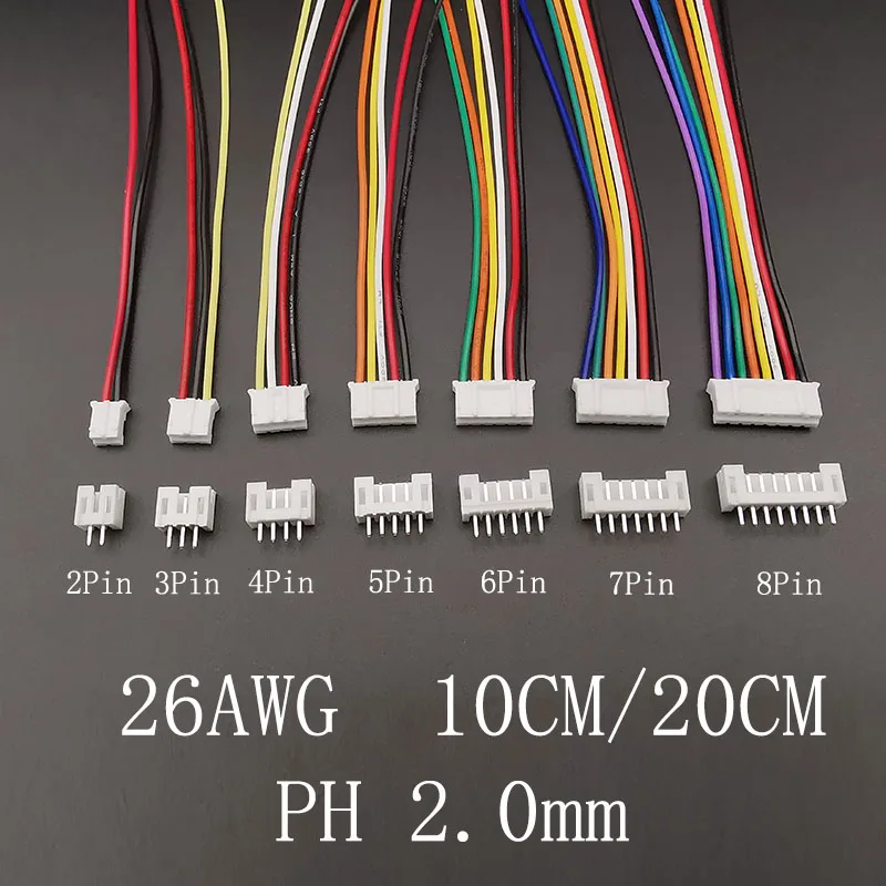 

Комплект разъемов JST PH 2.0