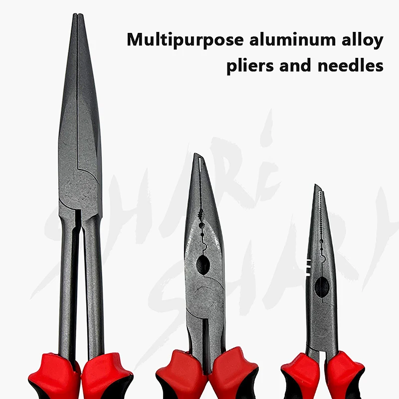 

Aviation aluminum alloy fishing pliers, tungsten steel road sub pliers with lost line fishing scissors, fishing gear accessories