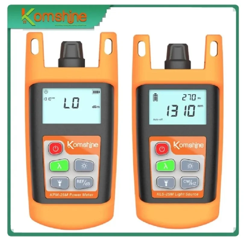 Komshine KLS-25M/KPM-25M Волоконно-оптический лазерный источник 1310/1550 нм Измеритель